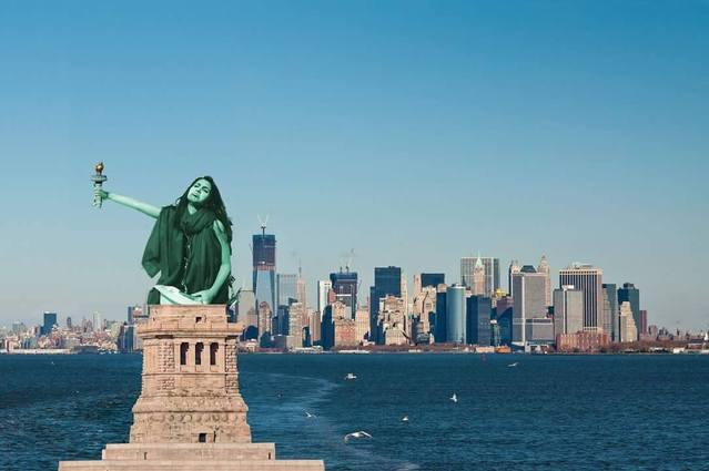 網友搞笑KUSO她的蜜月照