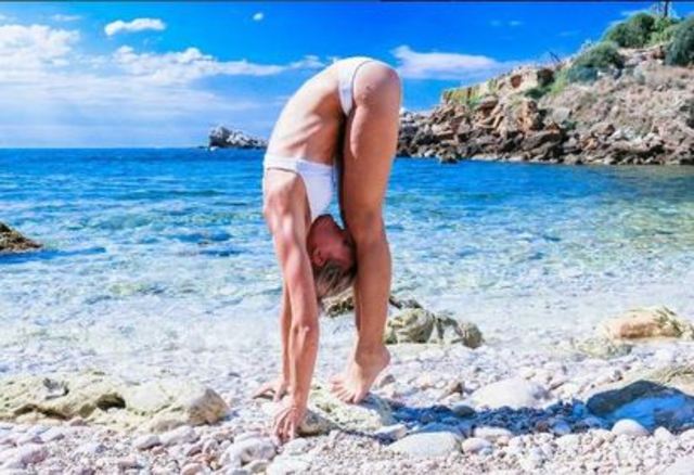 珮蒂森熱愛瑜珈。翻攝自珮蒂森IG。