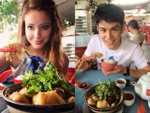 去年祖雄和安妮熱戀，兩人常一起出遊放閃。翻攝自祖雄/安妮臉書。