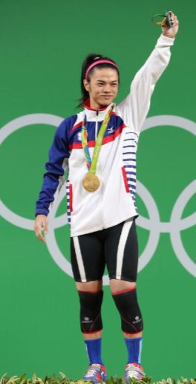 許淑淨替台灣拿下一面奧運金牌。資料畫面。