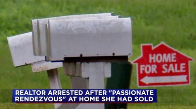 慶祝房屋成交.美女房仲嗨過頭.