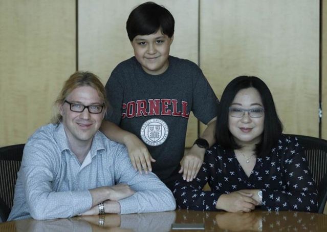 打破康乃爾大學率取年齡的傑若米(翻攝美聯社)