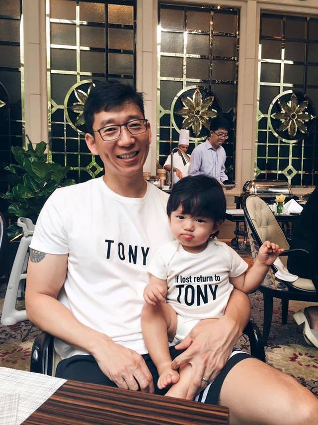 隋棠一家人十分幸福。翻攝自臉書。