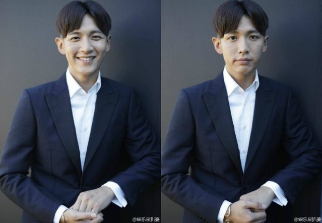 柯震東流出的毛片照，讓人嚇了一大跳，男神的臉上竟佈滿皺紋。翻攝畫面。