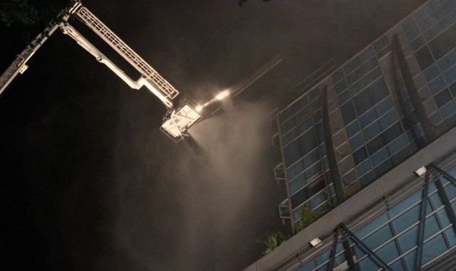 受颱風風勢影響.一度搶救困難.