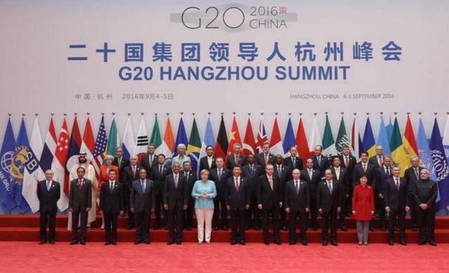 各國元首9月4日齊聚杭州(翻攝中新網)