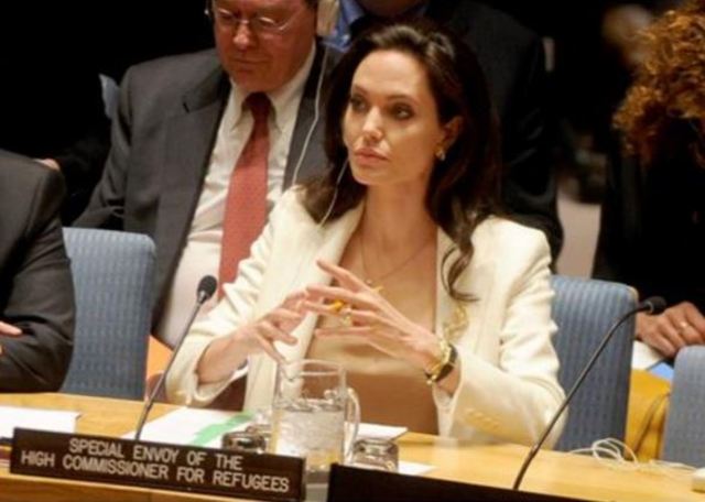 外傳裘莉有強烈從政企圖（翻攝路透社）