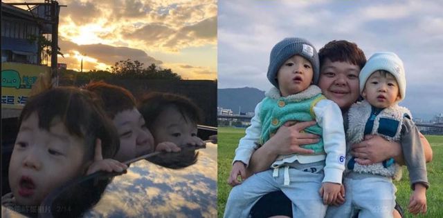 小亨堡與飛翔兄弟感情極親密.