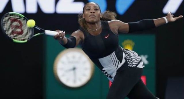 小威廉絲打球英姿.