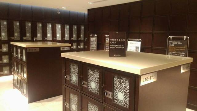 故宮的置物櫃被網友認為相當像靈骨塔