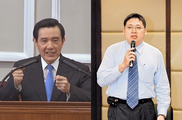 事隔10年，周士楡（右）第2次起訴馬英九。翻攝畫面。