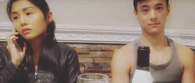 蔣友青和老婆，互動十分老夫老妻。翻攝自ig。