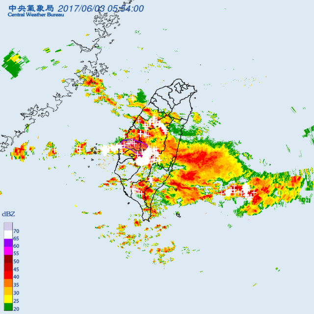 (翻攝中央氣象局)