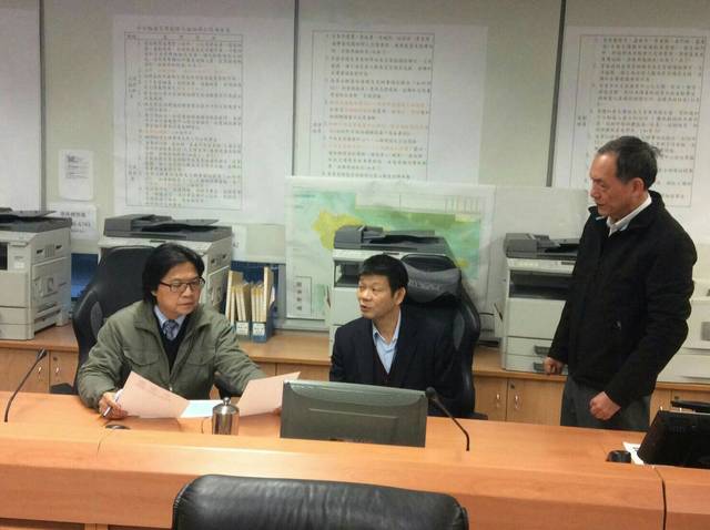 內政部長葉俊榮聽取報告(消防署提供)