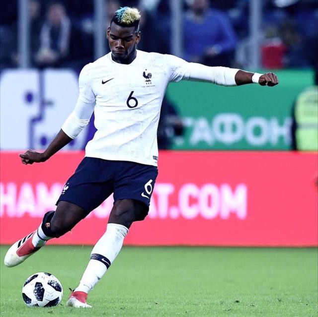 法國隊中場王牌博格巴(翻攝博格巴臉書)