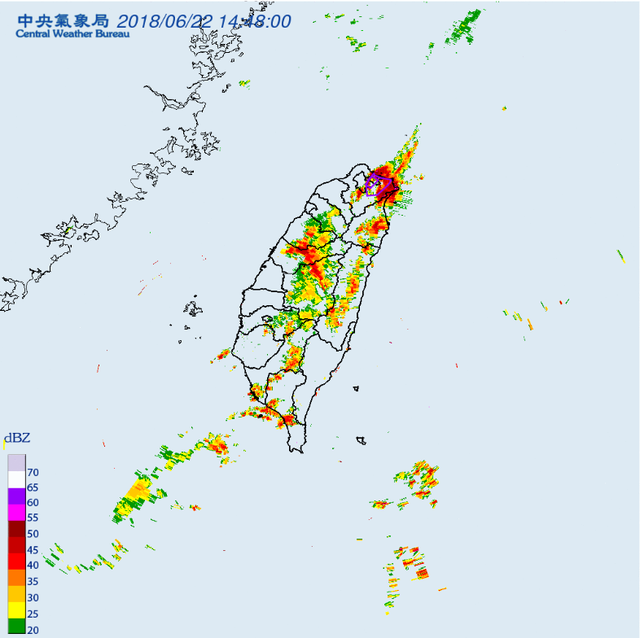 (翻攝中央氣象局)
