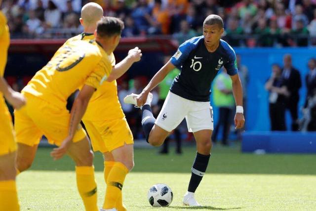 法國隊超級新秀姆巴佩(翻攝官方臉書)