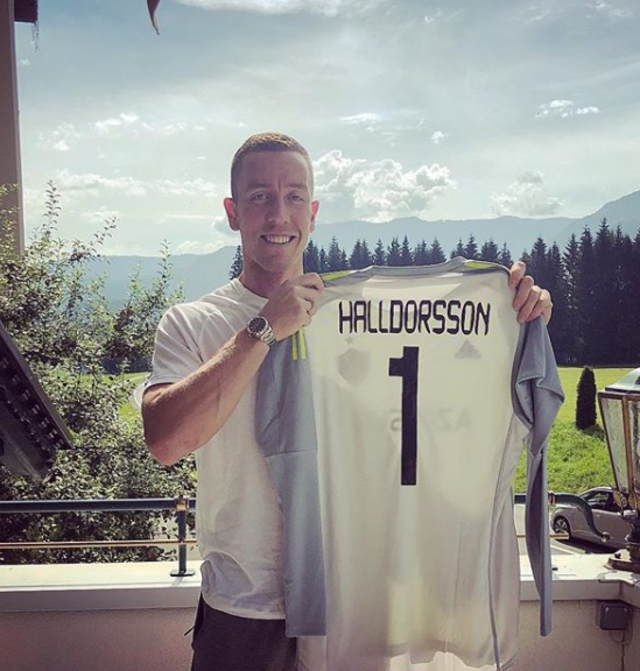 (翻攝Hannes Halldorsson IG)