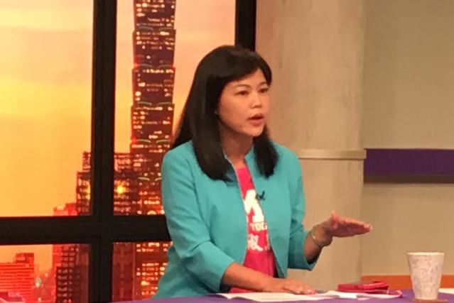 台北市議員參選人游淑慧(國)。