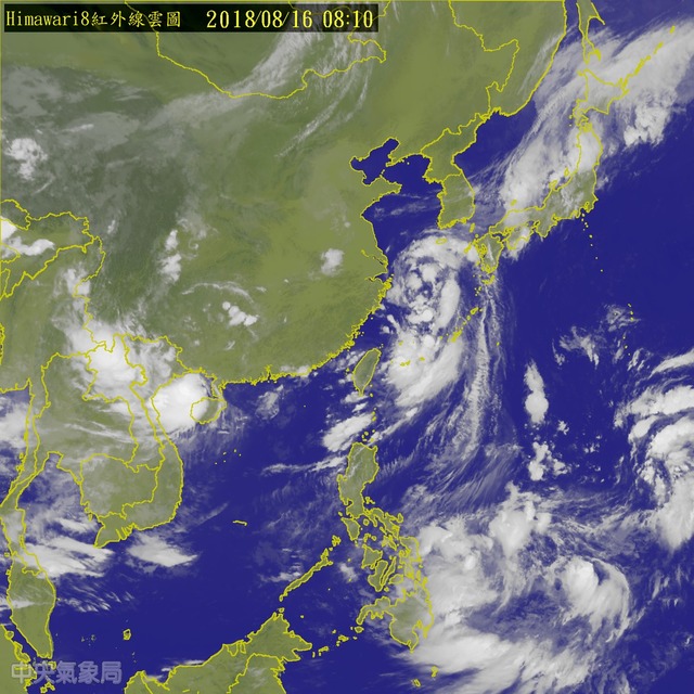 (翻攝中央氣象局)