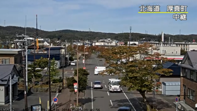 發生規模5.3地震後的北海道，沒有傳出重大災情。(翻攝NHK)