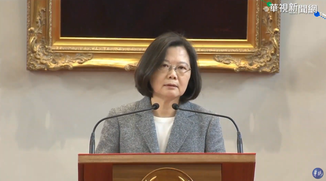 總統蔡英文表示，蘇貞昌有經驗、魄力和執行力。