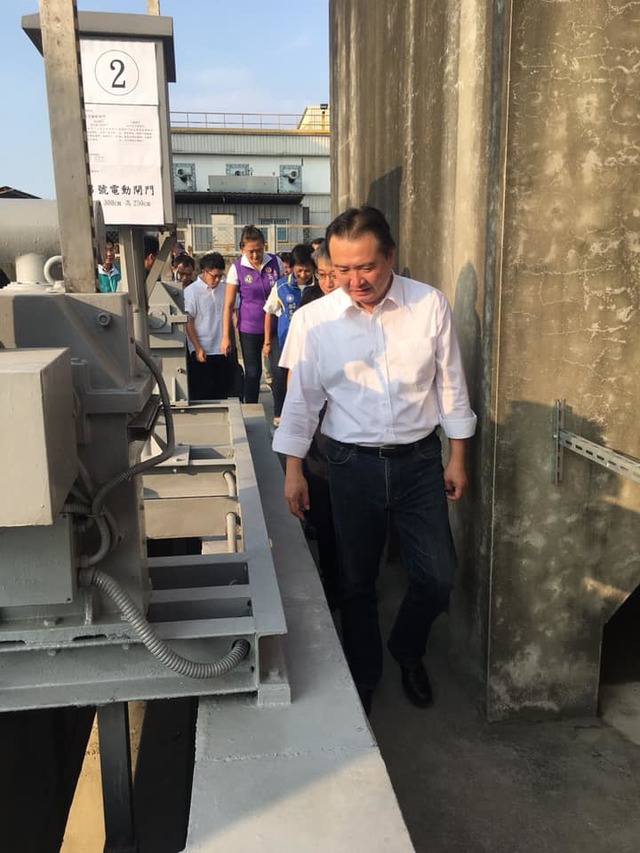 前高雄市代理市長許立明。(翻攝市議員高閔琳臉書)