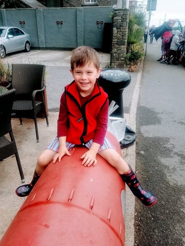 去年12月發現之前，奧斯卡一直非常健康。(翻攝SWNS)