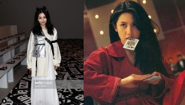 沈月外型完美繼承性感女神邱淑貞的基因。(翻攝IG、微博)