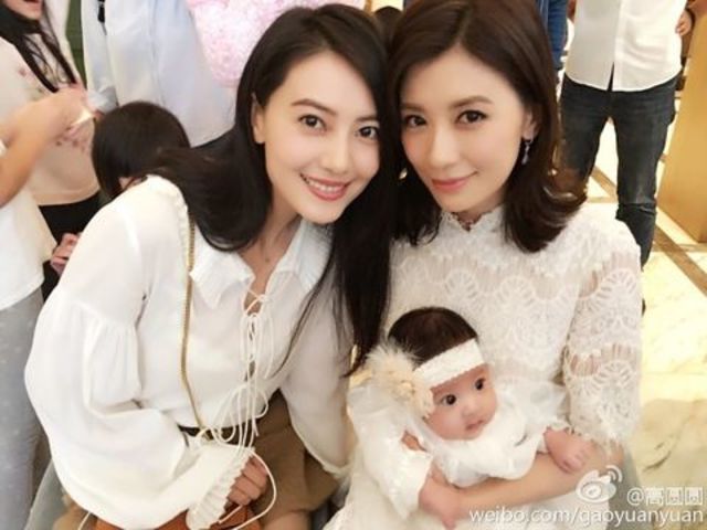 高圓圓與賈靜雯是多年閨蜜。(翻攝自高圓圓微博)