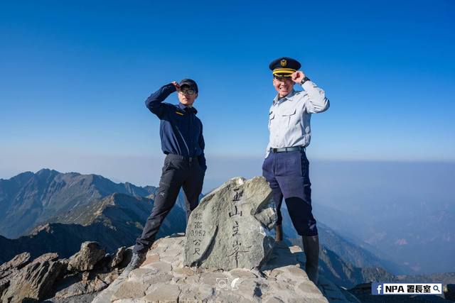 (翻攝警政署官方粉絲團「NPA署長室」)