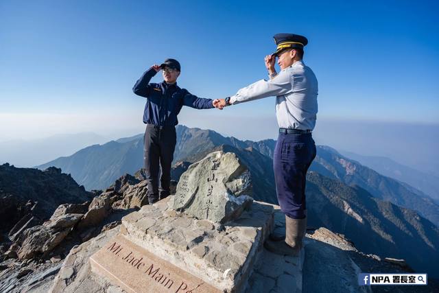 (翻攝警政署官方粉絲團「NPA署長室」)