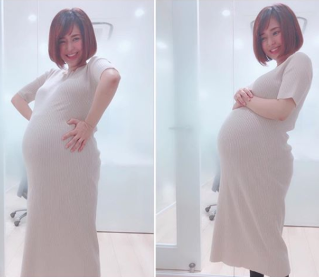 蒼井空即將在本月底臨盆。(圖/蒼井空IG)