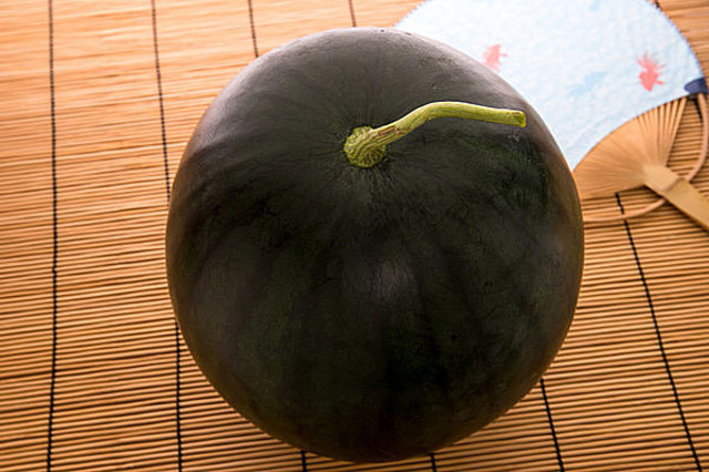黑西瓜本名為「田助西瓜」甜度高達12度(翻攝日本氣象協會)