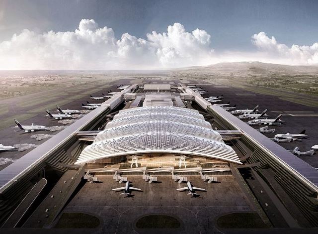 第三航廈示意圖。(桃機公司提供)