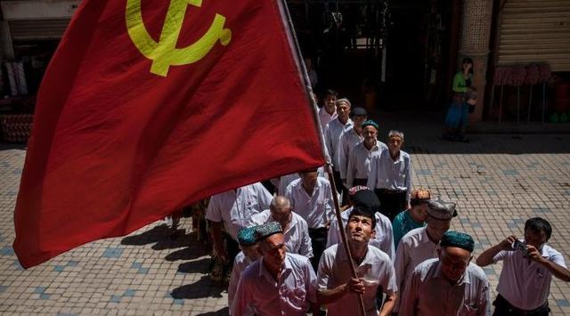 新疆少數民族。(翻攝自CNN)