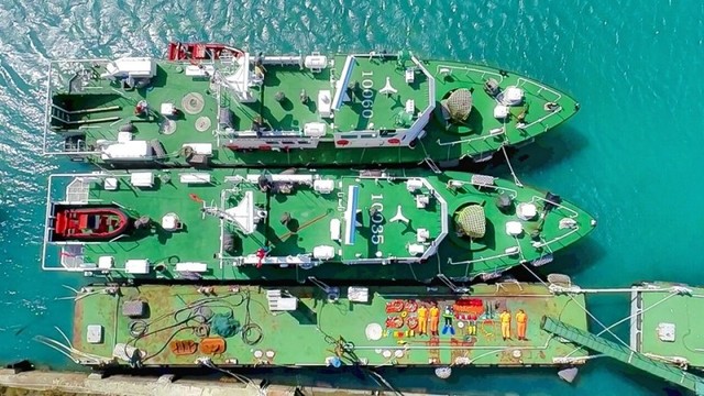 海巡巡防艦艇開箱