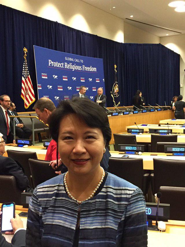 我國駐紐約辦事處處長徐儷文獲邀出席川普聯合國演說（外交部提供）