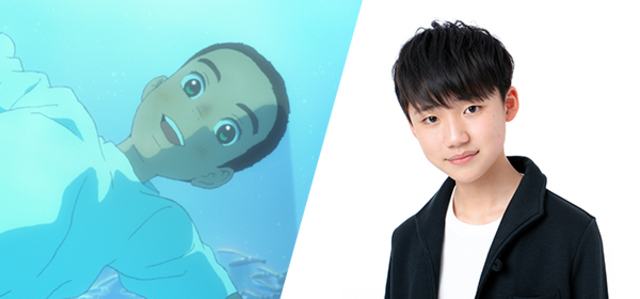 《可可夜總會》日文配音石橋陽彩為《海獸之子》的神祕少年「海」配音。(甲上娛樂提供)