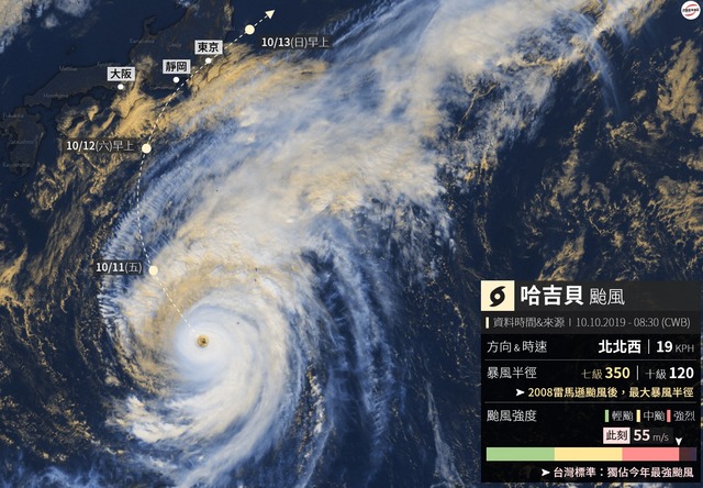 （翻攝臉書台灣颱風論壇｜天氣特急）