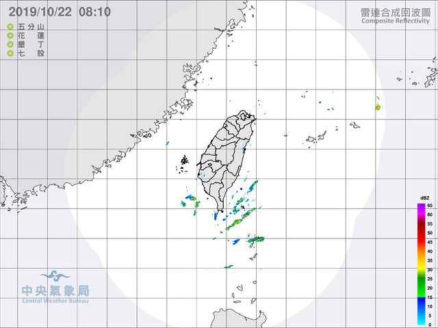 各地天氣大多為多雲時晴。(氣象局提供)
