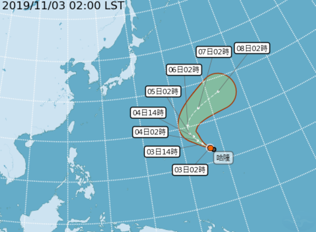 （中央氣象局提供）
