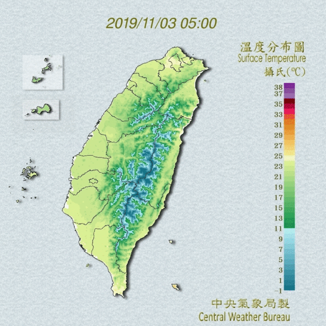 （中央氣象局提供）