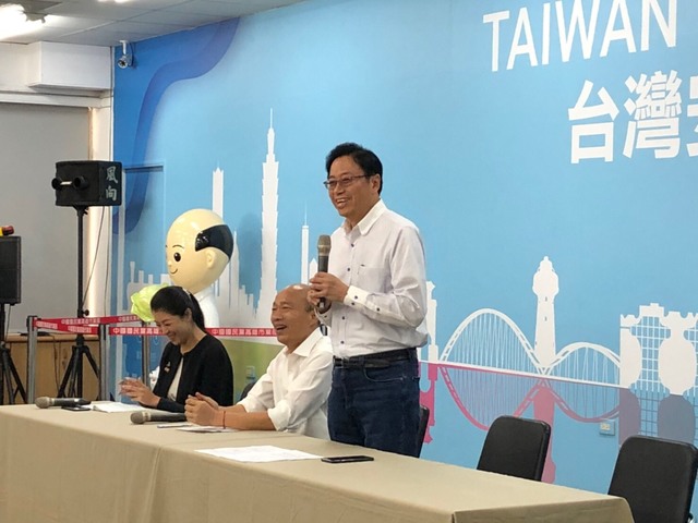 國民黨副總統參選人張善政（韓競辦提供）