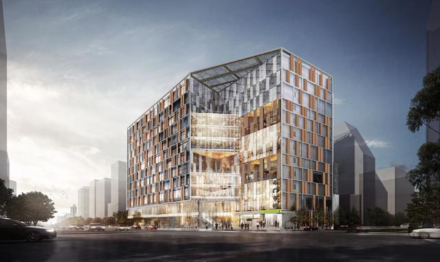 南門大樓暨市場改建統包工程完工後模擬圖片