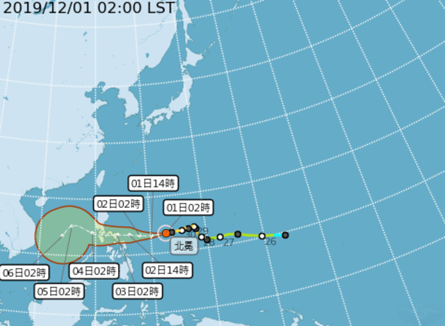 （中央氣象局提供）