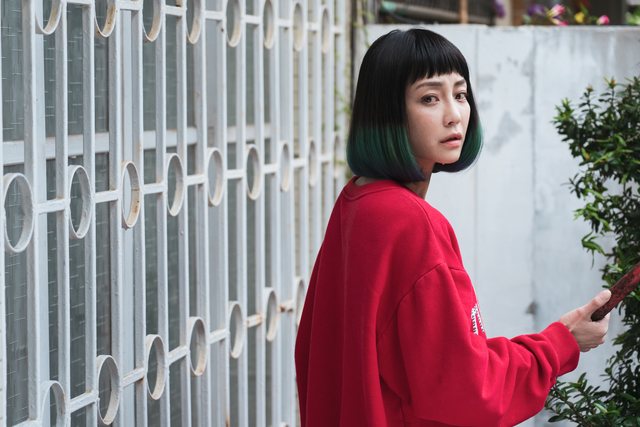 電影《怪胎》劇照謝欣穎主演。(牽猴子整合行銷提供)