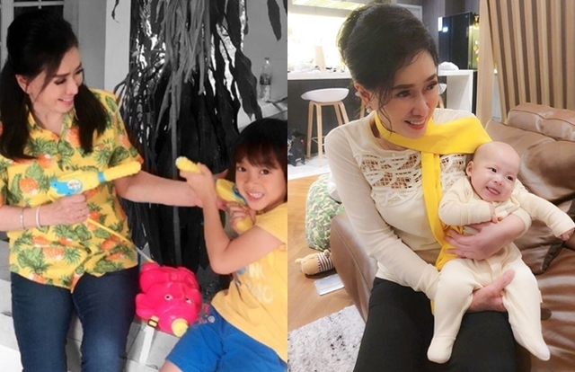 亞芭詩菈保養得宜，擁有凍齡美貌。(翻攝apasrahongsakula IG)