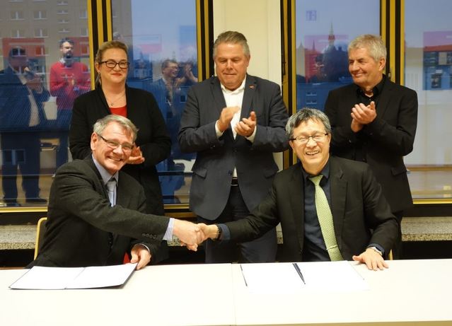 台德正式簽署「轉型正義共同合作意向書」。(駐德國台北代表處提供)