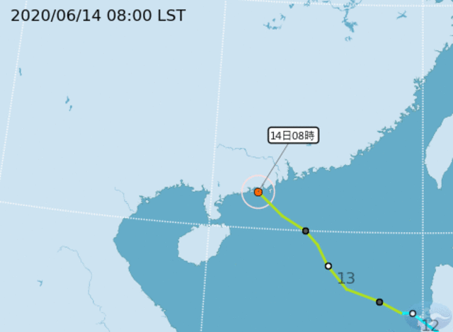 （中央氣象局提供）